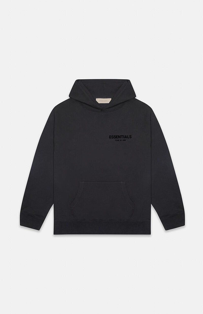 Essentials 22SS Hoodie Black
