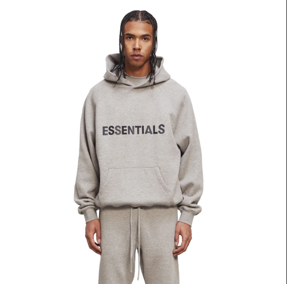 SS20 Essentials Hoodie Oatmeal