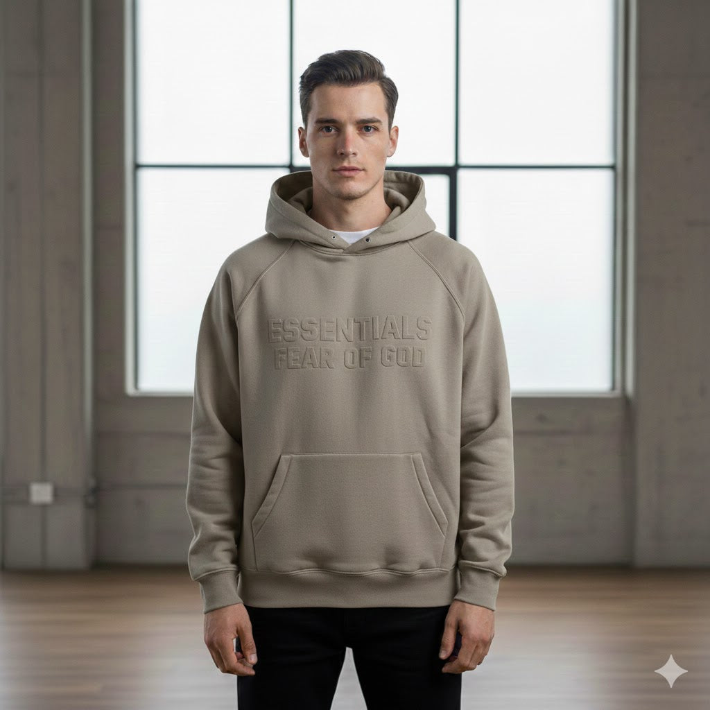 Essentials 22FW Hoodie Smoke